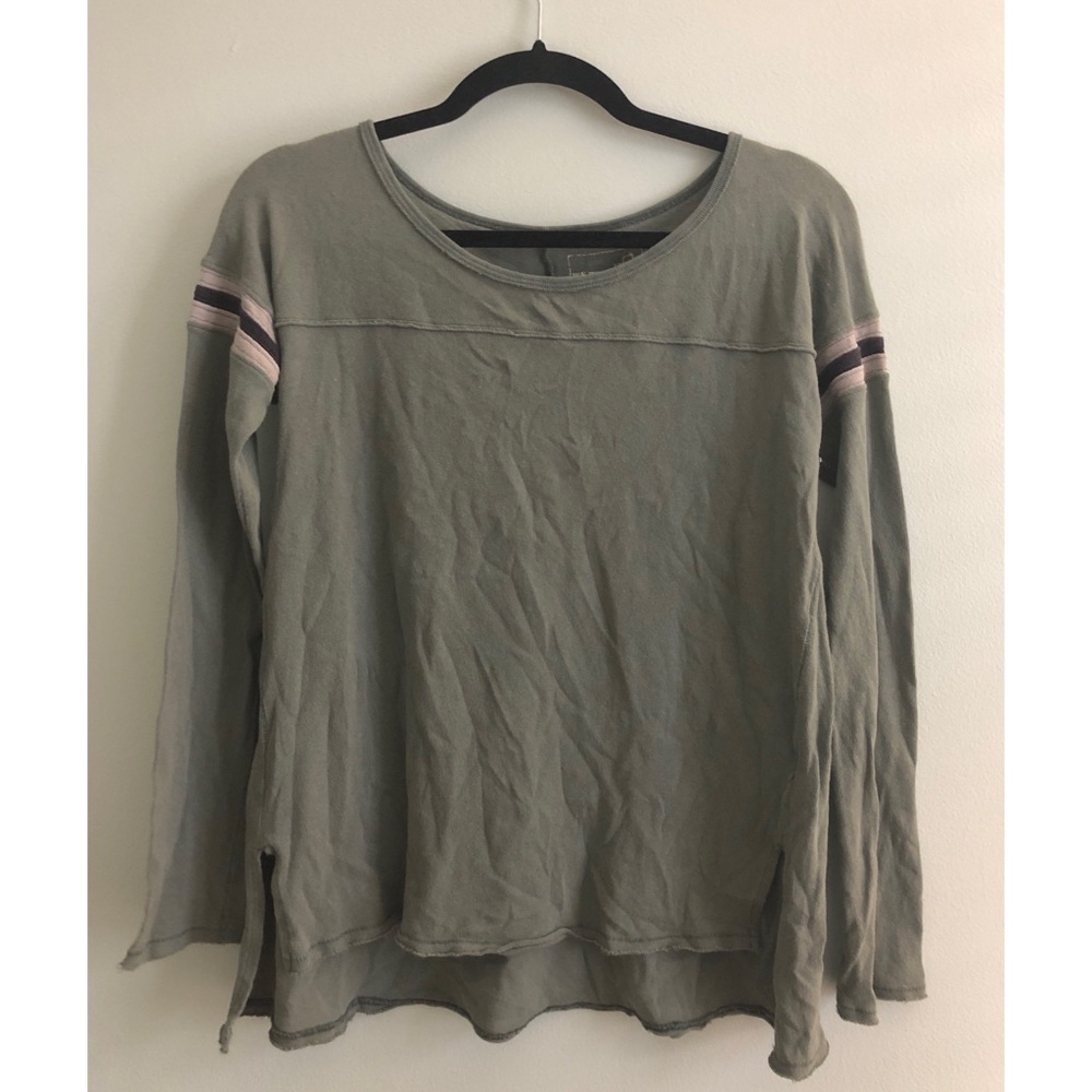 Jersey Striped Long Sleeve Tee